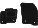Wielganizator Tappetini Auto Velours Anteriori Adatto Per Ford Edge MK2 (2014-, Suv) Neri, Set 2 Pz, Con Fissaggi
