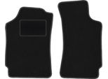 Wielganizator Tappetini Auto Velours Anteriori Adatto Per Skoda Felicia (1994-2001, Hatchback, Station Wagon) Neri, Set 2 Pz, Con Fissaggi