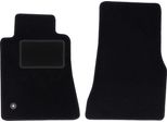 Wielganizator Tappetini Auto Velours Anteriori Adatto Per Ford Mustang MK5 (2004-2014, Coupé) Neri, Set 2 Pz, Con Fissaggi