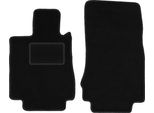 Wielganizator Tappetini Auto Velours Anteriori Adatto Per Mercedes Cl W215 (1999-2006, Coupé) Neri, Set 2 Pz, Con Fissaggi