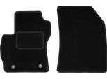 Wielganizator Tappetini Auto Velours Anteriori Adatto Per Mazda Premacy Ii (2005-2010, Minivan) Neri, Set 2 Pz, Con Fissaggi