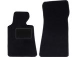 Wielganizator Tappetini Auto Velours Anteriori Adatto Per Bmw 7 E32 (1986-1994, Berlina) Neri, Set 2 Pz, Con Fissaggi