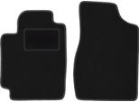 Wielganizator Tappetini Auto Velours Anteriori Adatto Per Toyota Camry Vi (2001-2006, Berlina) Neri, Set 2 Pz, Con Fissaggi