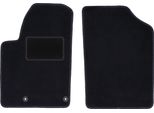 Wielganizator Tappetini Auto Velours Anteriori Adatto Per Citroen Xsara Picasso (1997-2010, Minivan) Neri, Set 2 Pz, Con Fissaggi
