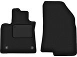 Wielganizator Tappetini Auto Velours Anteriori Adatto Per Dacia Logan Iii (2021-, Berlina, Station Wagon) Neri, Set 2 Pz, Con Fissaggi