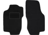 Wielganizator Tappetini Auto Velours Anteriori Adatto Per Lancia Lybra (1999-2005, Berlina, Station Wagon, Sw) Neri, Set 2 Pz, Con Fissaggi