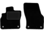 Wielganizator Tappetini Auto Velours Anteriori Adatto Per Audi Q3 Ii F3 (2018-, Suv) Neri, Set 2 Pz, Con Fissaggi