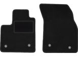Wielganizator Tappetini Auto Velours Anteriori Adatto Per Ford Focus MK4 (2018-, Hatchback, Berlina, Kombi, Turnier, Turnier Active) Neri, Set 2 Pz, Con Fissaggi