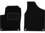 Wielganizator Tappetini Auto Velours Anteriori Adatto Per Seat Alhambra I (1995-2010, Minivan) Neri, Set 2 Pz, Con Fissaggi