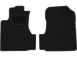 Wielganizator Tappetini Auto Velours Anteriori Adatto Per Honda CR-V Iii (2006-2011, Suv) Neri, Set 2 Pz, Con Fissaggi