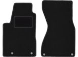 Wielganizator Tappetini Auto Velours Anteriori Adatto Per Audi A8 D2 (1994-2002, Berlina) Neri, Set 2 Pz, Con Fissaggi