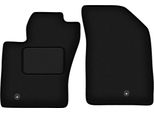 Wielganizator Tappetini Auto Velours Anteriori Adatto Per Fiat Tipo Ii (2015-, Hatchback) Neri, Set 2 Pz, Con Fissaggi