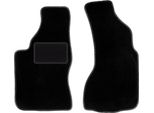 Wielganizator Tappetini Auto Velours Anteriori Adatto Per Audi V8 (1988-1993, Berlina) Neri, Set 2 Pz, Con Fissaggi