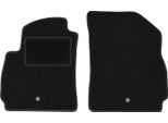 Wielganizator Tappetini Auto Velours Anteriori Adatto Per Chevrolet Orlando I (2010-2018, Minivan) Neri, Set 2 Pz, Con Fissaggi