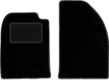 Wielganizator Tappetini Auto Velours Anteriori Adatto Per Ford Fusion (2002-2005, Hatchback) Neri, Set 2 Pz, Con Fissaggi