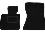Wielganizator Tappetini Auto Velours Anteriori Adatto Per Bmw X5 E70 (2006-2013, Suv) Neri, Set 2 Pz, Con Fissaggi