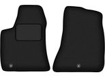 Wielganizator Tappetini Auto Velours Anteriori Adatto Per Dodge Charger Ld (2011-2020, Coupé) Neri, Set 2 Pz, Con Fissaggi
