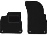 Wielganizator Tappetini Auto Velours Anteriori Adatto Per Audi Q7 Ii (2016-, Suv) Neri, Set 2 Pz, Con Fissaggi