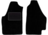 Wielganizator Tappetini Auto Velours Anteriori Adatto Per Fiat Idea (2003-2010, Minivan) Neri, Set 2 Pz, Con Fissaggi