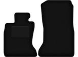 Wielganizator Tappetini Auto Velours Anteriori Adatto Per Bmw 7 F02 (2008-2015, Xdrive) Neri, Set 2 Pz, Con Fissaggi