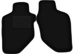 Wielganizator Tappetini Auto Velours Anteriori Adatto Per Opel Frontera B (1998-2006, 3 Porte) Neri, Set 2 Pz, Con Fissaggi