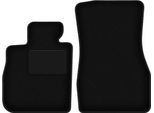 Wielganizator Tappetini Auto Velours Anteriori Adatto Per Bmw 8 G14 (2019-2022, Cabriolet) Neri, Set 2 Pz, Con Fissaggi