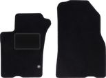 Wielganizator Tappetini Auto Velours Anteriori Adatto Per Mercedes Ml W163 (1998-2005, Suv) Neri, Set 2 Pz, Con Fissaggi