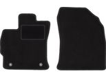 Wielganizator Tappetini Auto Velours Anteriori Adatto Per Toyota Prius Iii Plus (2011-2015, Hatchback) Neri, Set 2 Pz, Con Fissaggi