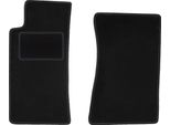 Wielganizator Tappetini Auto Velours Anteriori Adatto Per Mazda MX-5 Ii Nb (1998-2005, Cabriolet) Neri, Set 2 Pz, Con Fissaggi