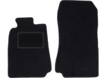 Wielganizator Tappetini Auto Velours Anteriori Adatto Per Mercedes Clk W208 (1997-2003, Coupé) Neri, Set 2 Pz, Con Fissaggi