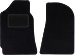Wielganizator Tappetini Auto Velours Anteriori Adatto Per Fso Polonez (1971-2002, Liftback) Neri, Set 2 Pz, Con Fissaggi