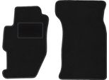 Wielganizator Tappetini Auto Velours Anteriori Adatto Per Honda Accord Vi (1998-2002, Coupé) Neri, Set 2 Pz, Con Fissaggi
