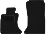 Wielganizator Tappetini Auto Velours Anteriori Adatto Per Bmw 5 F11 Fl Xdrive (2013-2017, Station Wagon, Touring) Neri, Set 2 Pz, Con Fissaggi