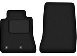 Wielganizator Tappetini Auto Velours Anteriori Adatto Per Ford Mustang MK6 (2014-, Coupé) Neri, Set 2 Pz, Con Fissaggi