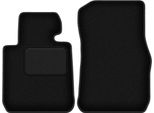 Wielganizator Tappetini Auto Velours Anteriori Adatto Per Bmw 2 F23 (2014-2022, Cabrio) Neri, Set 2 Pz, Con Fissaggi