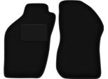 Wielganizator Tappetini Auto Velours Anteriori Adatto Per Alfa Romeo 145 (1994-2001, Hatchback) Neri, Set 2 Pz, Con Fissaggi
