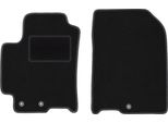 Wielganizator Tappetini Auto Velours Anteriori Adatto Per Kia Rio Iv (2017-, Hatchback) Neri, Set 2 Pz, Con Fissaggi