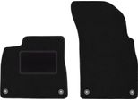Wielganizator Tappetini Auto Velours Anteriori Adatto Per Audi Q8 (2018-, Suv) Neri, Set 2 Pz, Con Fissaggi