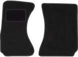 Wielganizator Tappetini Auto Velours Anteriori Adatto Per Daihatsu Terios I (1997-2005, Suv) Neri, Set 2 Pz, Con Fissaggi