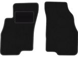 Wielganizator Tappetini Auto Velours Anteriori Adatto Per Fiat Punto Evo (1998-2012, Hatchback) Neri, Set 2 Pz, Con Fissaggi