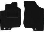Wielganizator Tappetini Auto Velours Anteriori Adatto Per Hyundai I30 I (2007-2012, Hatchback, Station Wagon, Cw) Neri, Set 2 Pz, Con Fissaggi