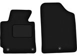 Wielganizator Tappetini Auto Velours Anteriori Adatto Per Hyundai Elantra V (2010-2016, Coupé, Berlina) Neri, Set 2 Pz, Con Fissaggi