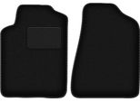 Wielganizator Tappetini Auto Velours Anteriori Adatto Per Chrysler Stratus (1995-2001, Berlina) Neri, Set 2 Pz, Con Fissaggi