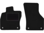 Wielganizator Tappetini Auto Velours Anteriori Adatto Per Skoda Octavia Iv A7 (2020-, Berlina, Station Wagon, Variant, Liftback) Neri, Set 2 Pz, Con Fissaggi