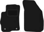 Wielganizator Tappetini Auto Velours Anteriori Adatto Per Chevrolet Aveo Ii T300 (2011-, Hatchback, Berlina) Neri, Set 2 Pz, Con Fissaggi