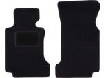 Wielganizator Tappetini Auto Velours Anteriori Adatto Per Bmw 7 E38 (1994-2001, Berlina) Neri, Set 2 Pz, Con Fissaggi