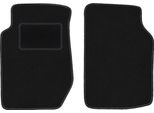 Wielganizator Tappetini Auto Velours Anteriori Adatto Per Kia Sportage I (1995-2004, Suv) Neri, Set 2 Pz, Con Fissaggi