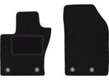 Wielganizator Tappetini Auto Velours Anteriori Adatto Per Fiat 500X Ii (2018-, Crossover) Neri, Set 2 Pz, Con Fissaggi