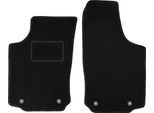 Wielganizator Tappetini Auto Velours Anteriori Adatto Per Opel Corsa C (2000-2006, Hatchback) Neri, Set 2 Pz, Con Fissaggi