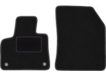 Wielganizator Tappetini Auto Velours Anteriori Adatto Per Peugeot 4008 Ii (2016-, Crossover) Neri, Set 2 Pz, Con Fissaggi